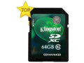 Карта памяти Kingston SDXC (Class 10) 64GB (SDX10V/64GB)