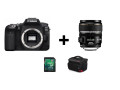 Зеркальный фотоаппарат Canon EOS 90D  Kit EF-S 17-85mm f/4-5.6 IS USM (черный) + карта памяти + сумка в подарок