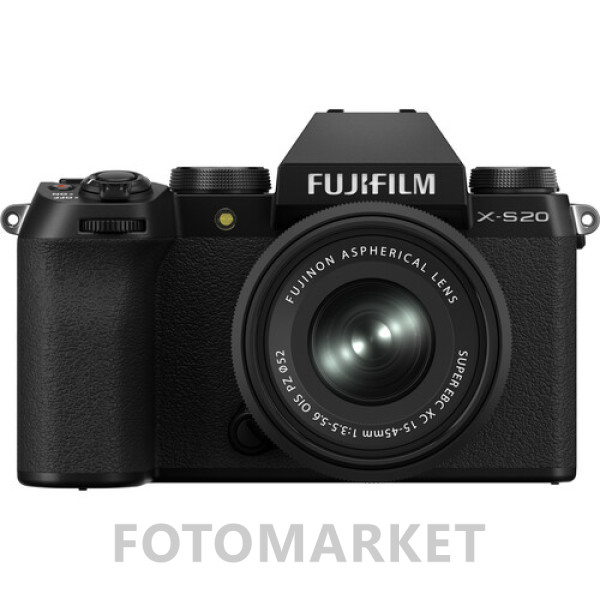 Беззеркальная камера FUJIFILM X-S20 kit 15-45mm (черная)