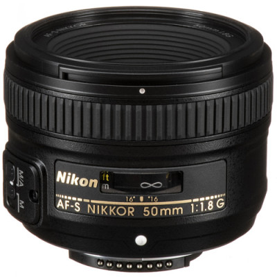 Объектив Nikon AF-S NIKKOR 50mm f/1.8G