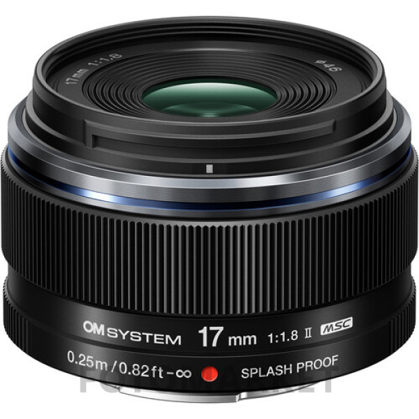 Объектив Olympus M.Zuiko Digital 17mm f/1.8 II (черный)