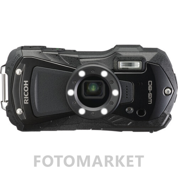 Фотоаппарат Ricoh WG-80 Digital Camera (черный)