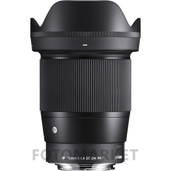 Объектив Sigma 16mm F1.4 DC DN Contemporary Canon EF-M