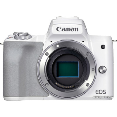 Беззеркальный фотоаппарат Canon EOS M50 Mark II body (белый)
