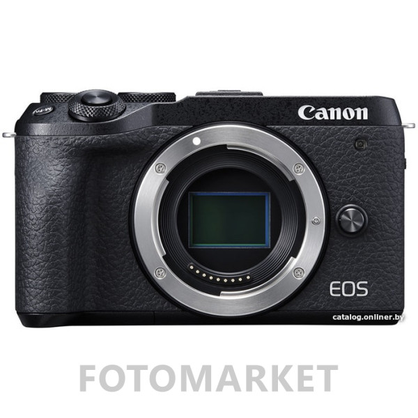 Беззеркальный фотоаппарат Canon EOS M6 Mark II Body (черный)