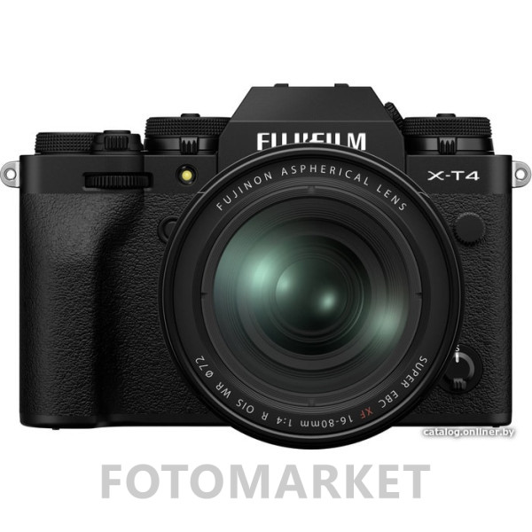 Беззеркальный фотоаппарат Fujifilm X-T4 Kit 16-80mm (черный)