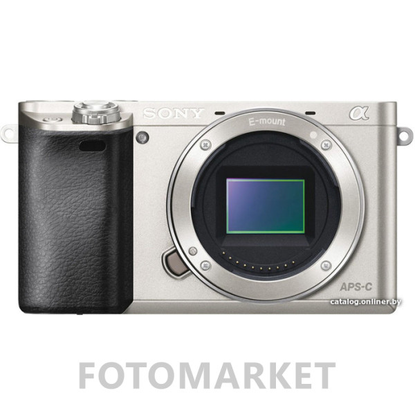 Беззеркальный фотоаппарат Sony Alpha a6000 Body (серебристый)