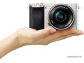 Беззеркальный фотоаппарат Sony Alpha a6000 Kit 16-50mm (серебристый)
