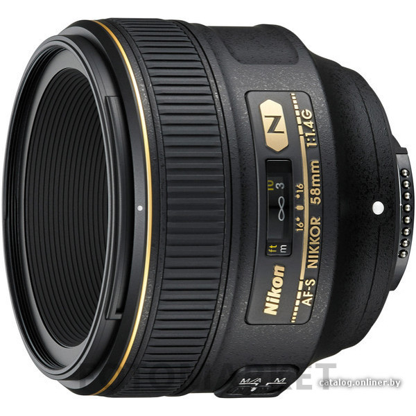 Объектив Nikon AF-S NIKKOR 58mm f/1.4G