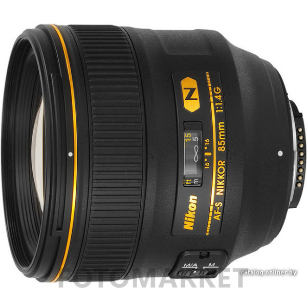 Объектив Nikon AF-S NIKKOR 85mm f/1.4G