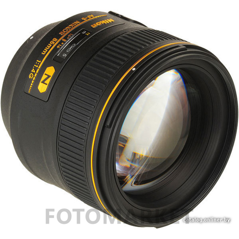 Объектив Nikon AF-S NIKKOR 85mm f/1.4G купить в Минске, цена