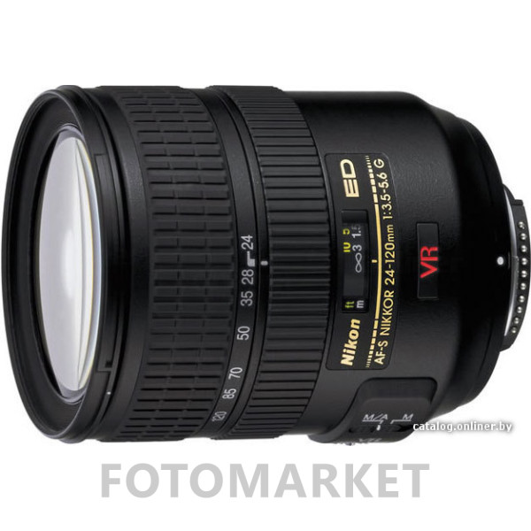Объектив Nikon AF-S VR Zoom-NIKKOR 24-120mm f/3.5-5.6G IF-ED