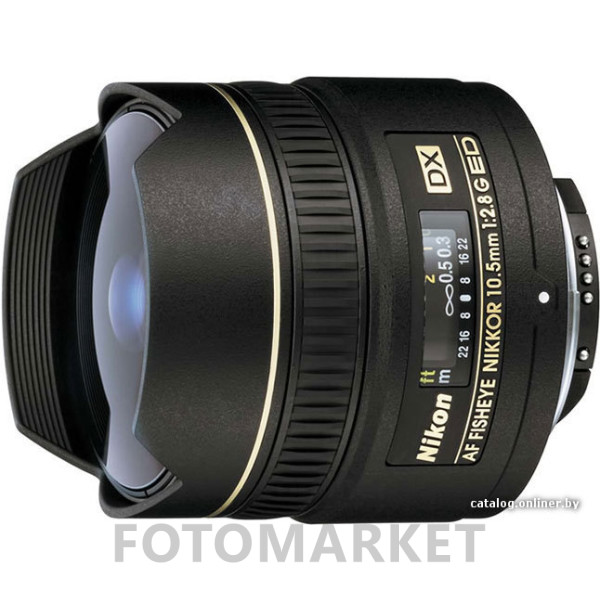 Объектив Nikon AF DX Fisheye-Nikkor 10.5mm f/2.8G ED