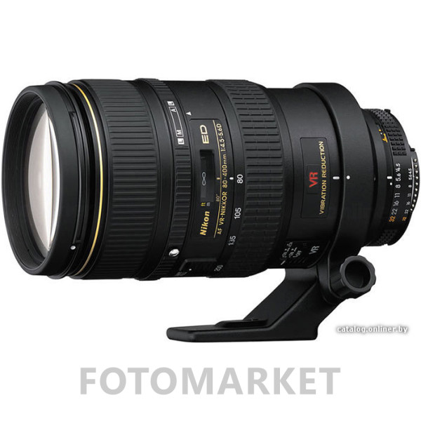 Объектив Nikon AF VR Zoom-Nikkor 80-400mm f/4.5-5.6D ED