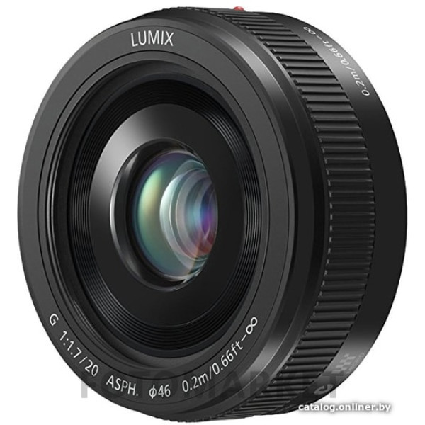 Объектив Panasonic LUMIX G 20mm F1.7 II ASPH. (черный)