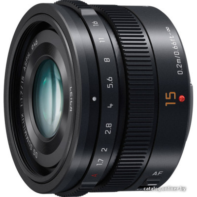 Объектив Panasonic LUMIX G Leica DG Summilux 15mm f/1.7 ASPH. (H-X015)