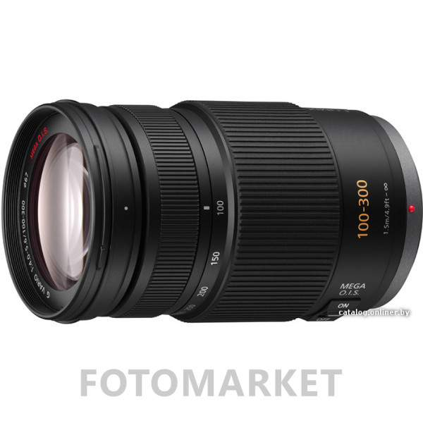 Объектив Panasonic LUMIX G VARIO 100-300mm F4.0-5.6 MEGA O.I.S. (H-FS100300)