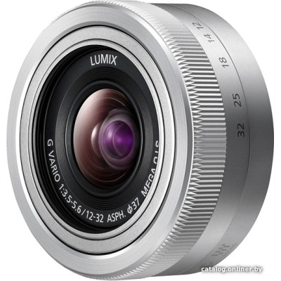 Объектив Panasonic LUMIX G VARIO 12-32mm F3.5-5.6 ASPH. (серебристый)