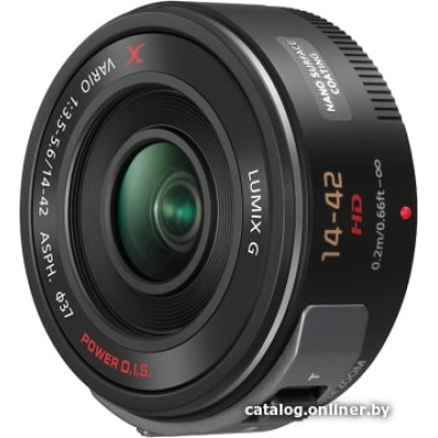 Объектив Panasonic LUMIX G X VARIO PZ 14-42mm F3.5-5.6 ASPH. (черный)