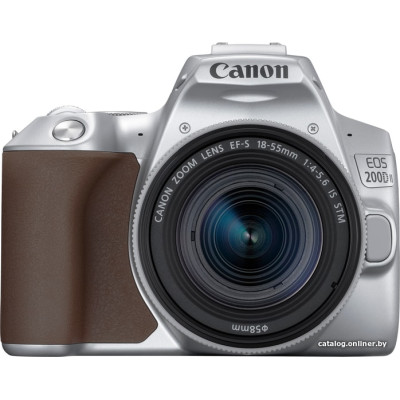 Зеркальный фотоаппарат Canon EOS 200D II Kit 18-55mm IS STM (коричневый)