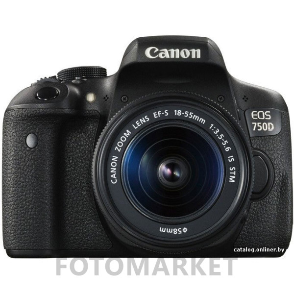 Зеркальный фотоаппарат Canon EOS 750D Kit 18-55 III