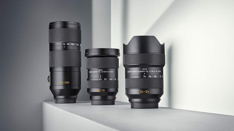Vario-Elmarit-SL 70-200 мм f/2.8 ASPH, Vario-Elmarit-SL 24-70 мм f/2.8 ASPH. Стандартный зум и Super-Vario-Elmarit-SL 14-24 мм f/2.8 ASPH. Сверхширокоугольные объективы